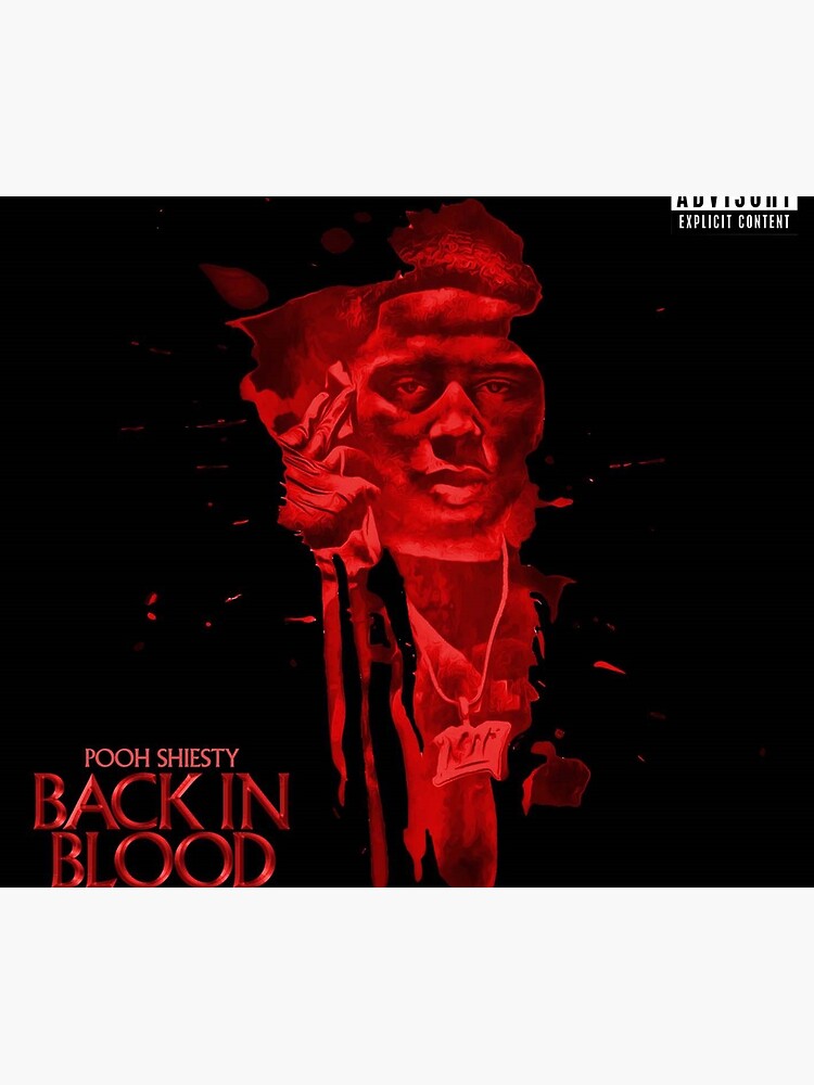 Back in Blood Rap Album Cover Tapestry 3