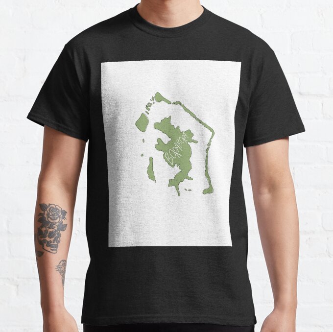 Bora Bora Hip Hop Graphic T-Shirt 2