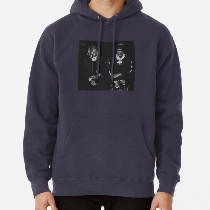 Double Cool Graphic Pullover Hoodie 7