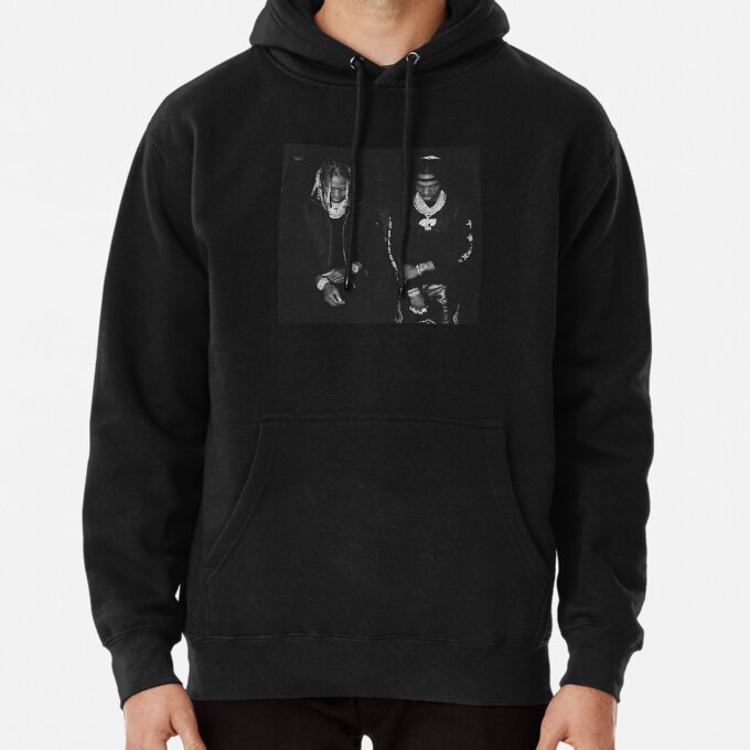 Double Cool Graphic Pullover Hoodie 4