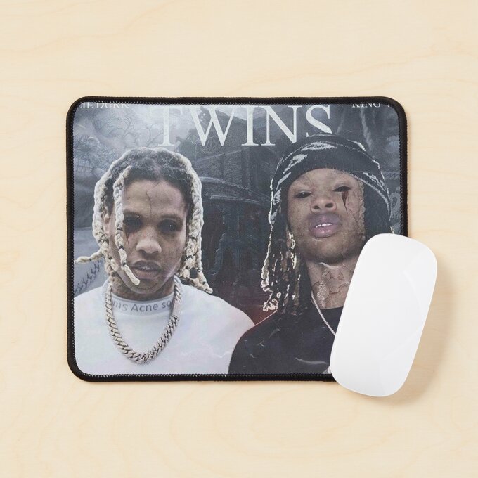 Evil Twin Rappers Photograph Mouse Pad 1