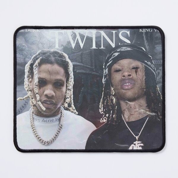 Evil Twin Rappers Photograph Mouse Pad 2