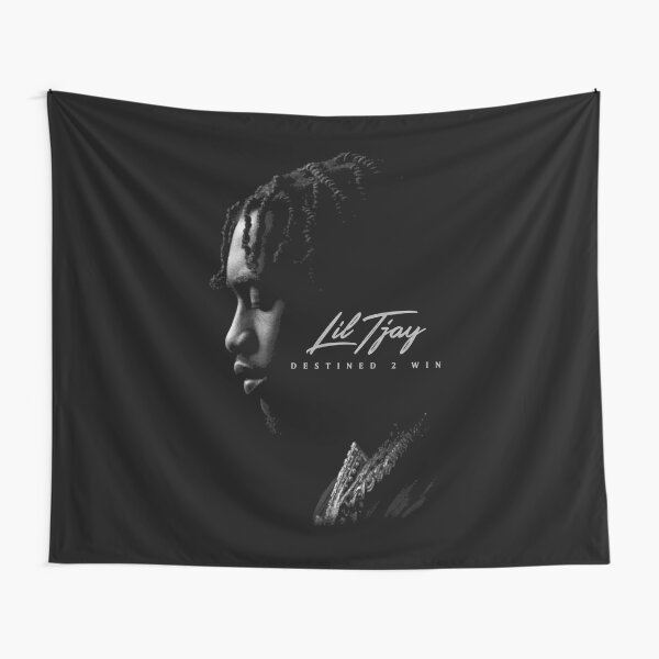 Funny Lil Tjay Rapper Gift Tapestry 2