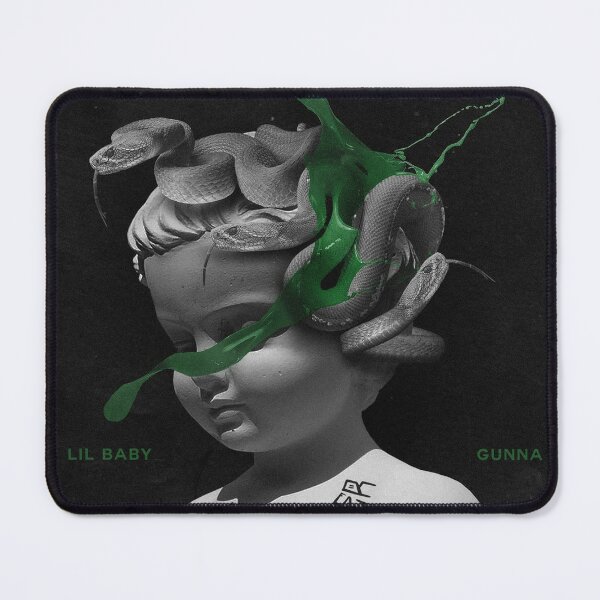 Green Gunna Rap Artist Album Cover Mouse Pad 2