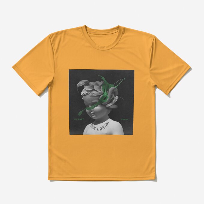 Gunna Rapper Green Portrait T-Shirt 11