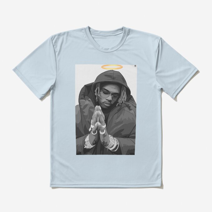 Gunna Rapper Portrait T-Shirt LDU173 9