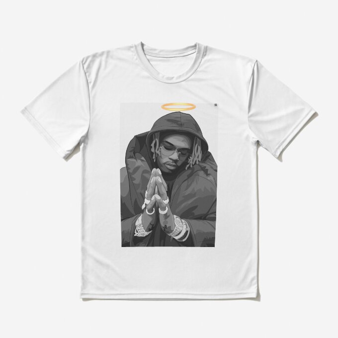 Gunna Rapper Portrait T-Shirt LDU173 6