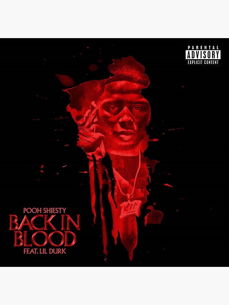 Hip Hop Music Back in Blood Song Tote Bag 2