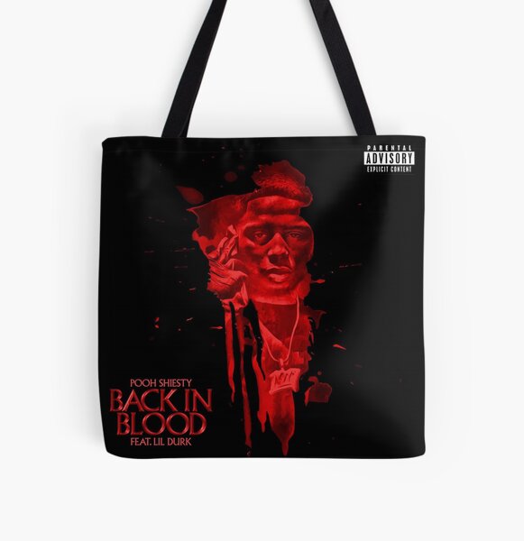 Hip Hop Music Back in Blood Song Tote Bag 1