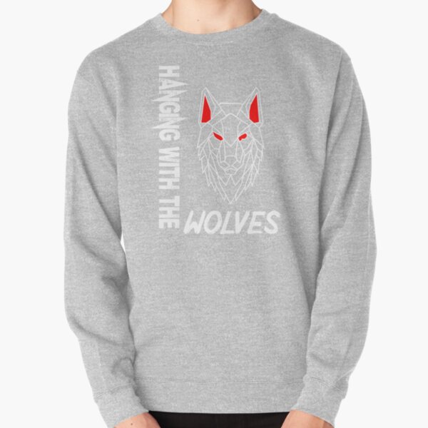 Hood Wolf Pack Graphic Sweatshirt LDU142 6
