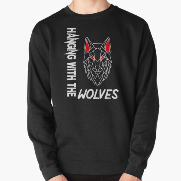 Hood Wolf Pack Graphic Sweatshirt LDU142 4