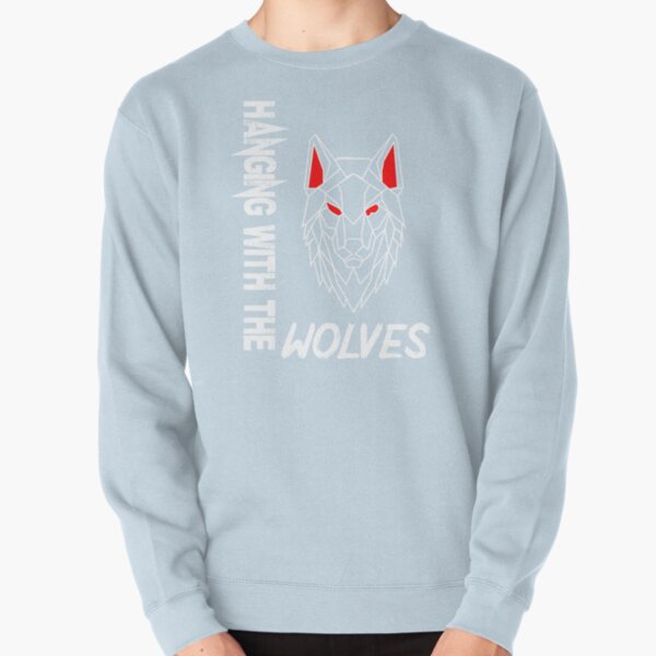 Hood Wolf Pack Graphic Sweatshirt LDU142 8