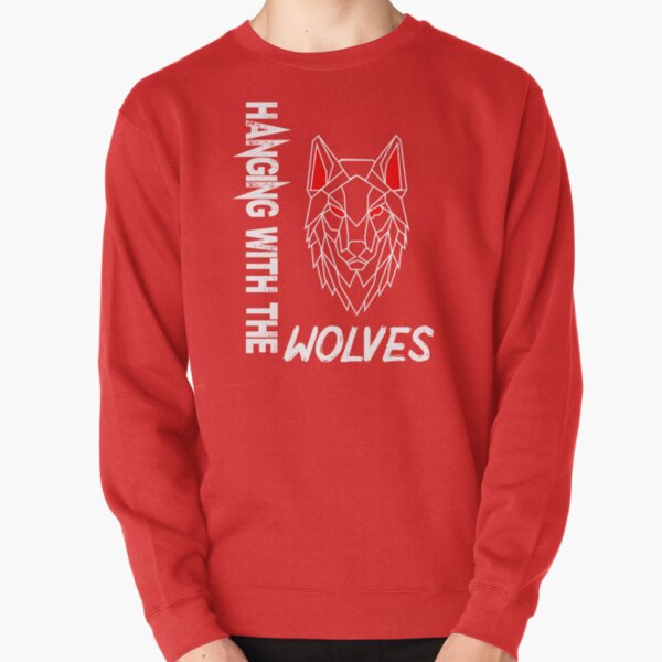 Hood Wolf Pack Graphic Sweatshirt LDU142 9