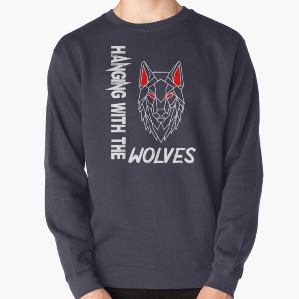 Hood Wolf Pack Graphic Sweatshirt LDU142 1
