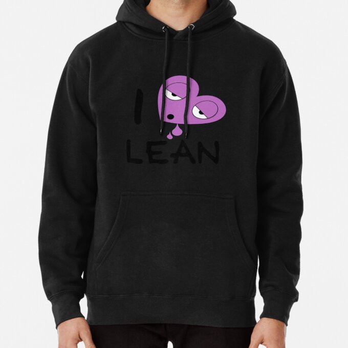 I Love Lean Graphic Pullover Hoodie 1
