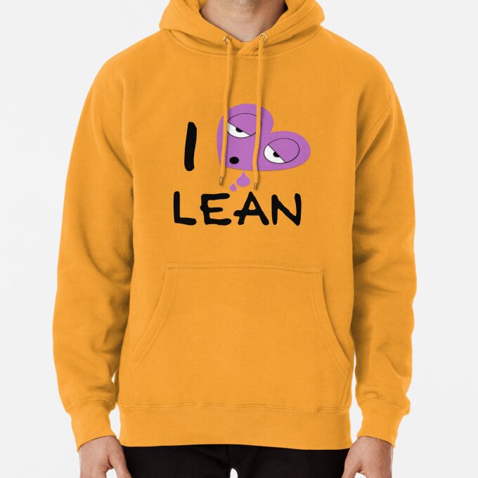 I Love Lean Graphic Pullover Hoodie 10