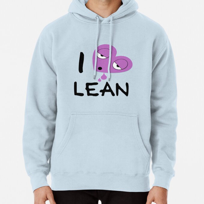 I Love Lean Graphic Pullover Hoodie 8