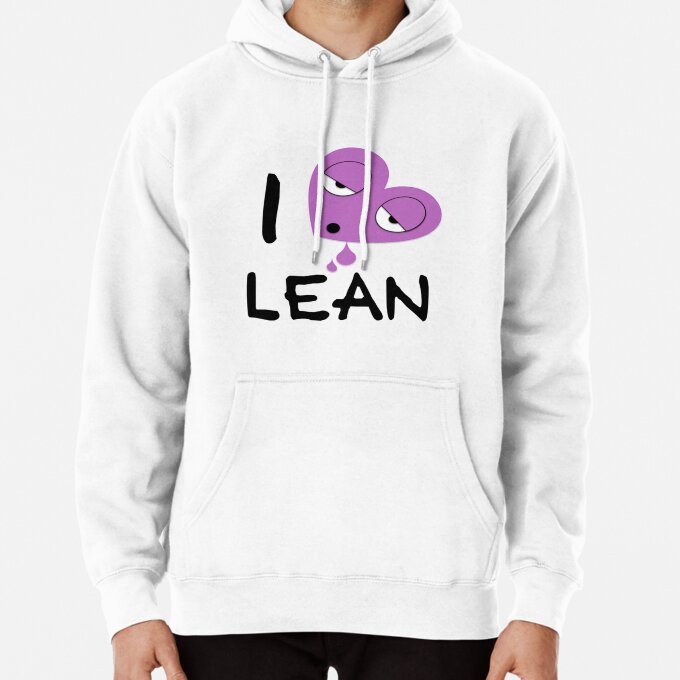 I Love Lean Graphic Pullover Hoodie 5