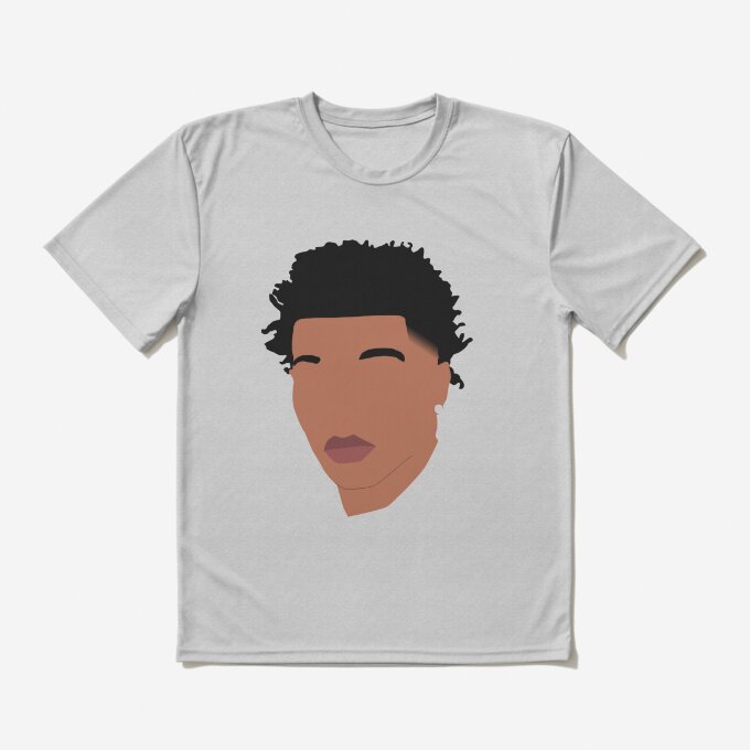 Lil Baby Rapper Portrait T-Shirt LDU218 1