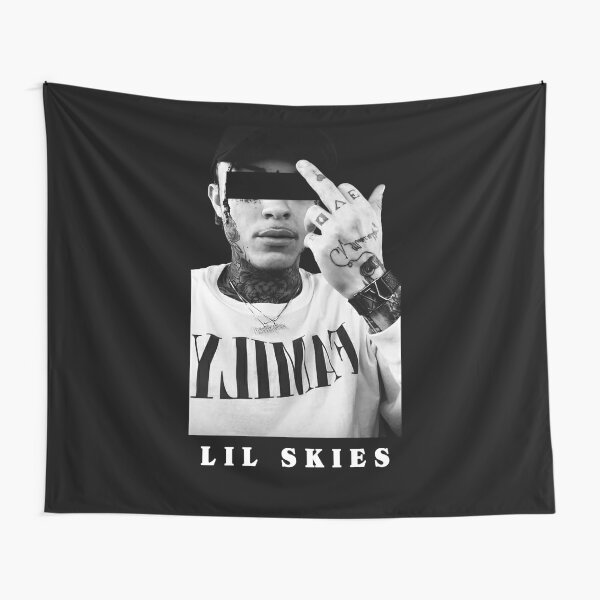 Lil Skies Rapper Design Tapestry 2
