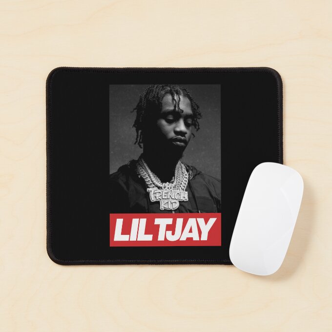 Lil Tjay Rapper Gift for Men Mouse Pad LDU157 1