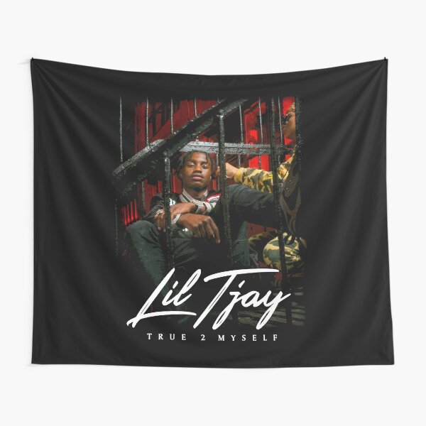Lil Tjay Rapper Graphic Gift Tapestry 2