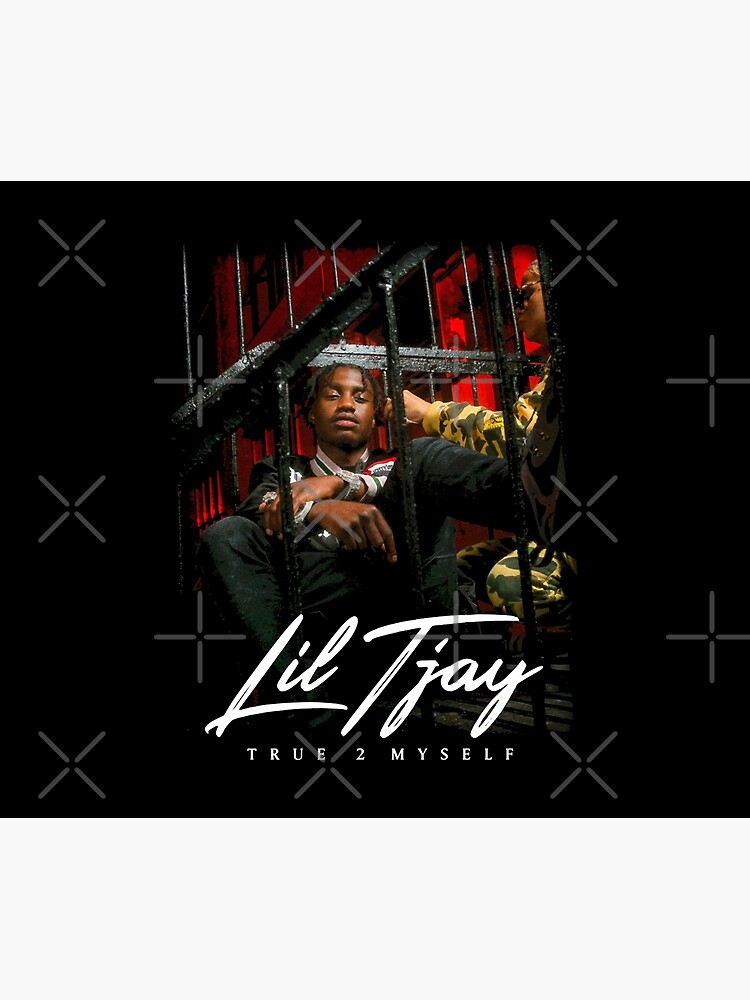 Lil Tjay Rapper Graphic Gift Tapestry 3