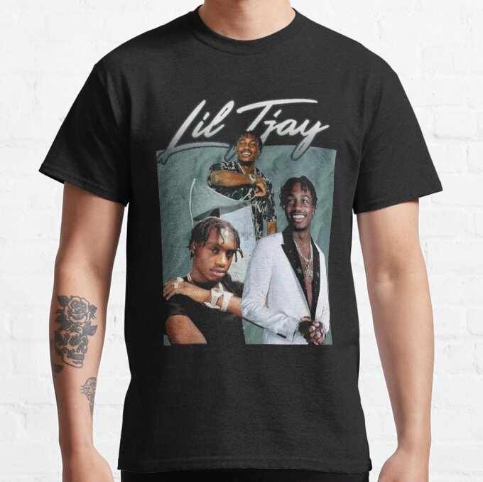 Lil Tjay Rapper Music Fan T-Shirt 2