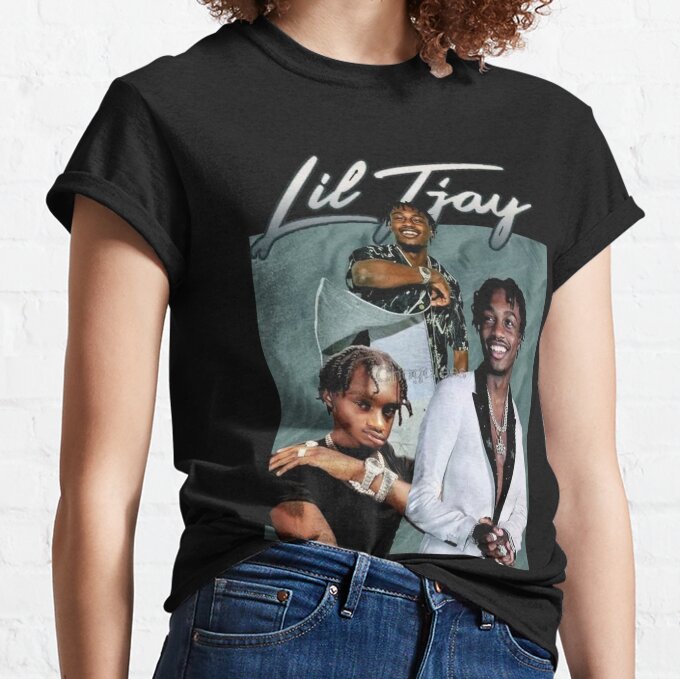 Lil Tjay Rapper Music Fan T-Shirt 3