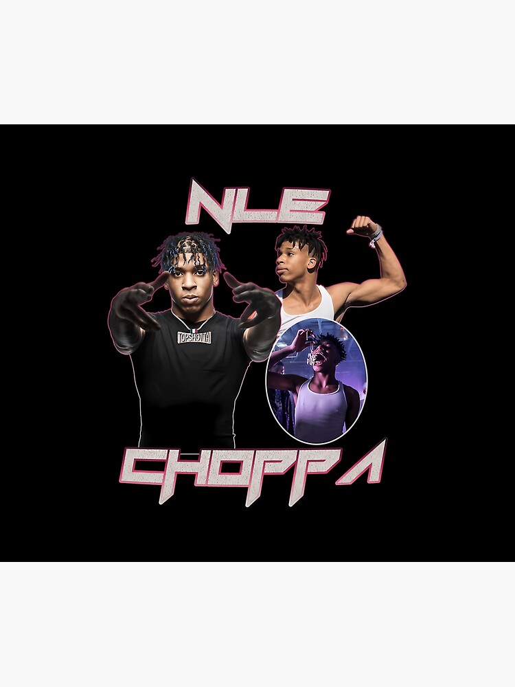 NLE Choppa Rap Album Cover Tapestry 3