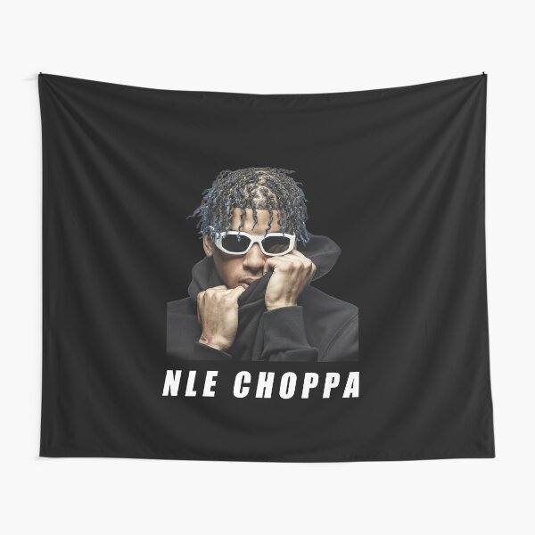 NLE Choppa Rap Lyric Tapestry LDU152 2