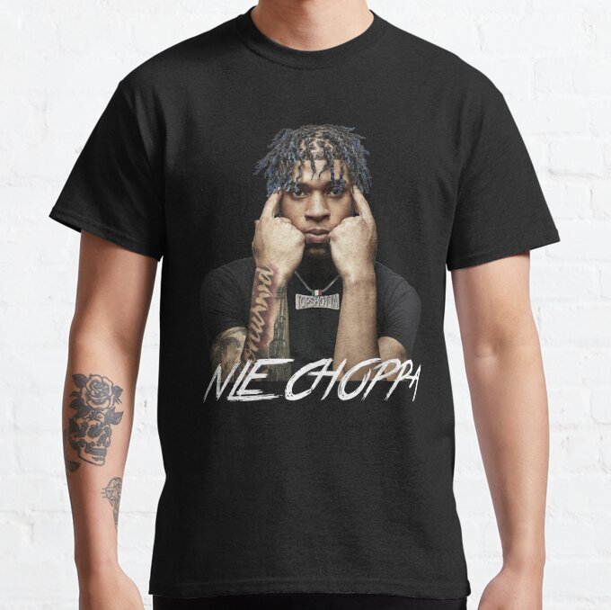 NLE Choppa Rapper Drawing T-Shirt LDU132 2