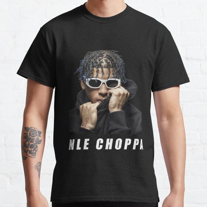 NLE Choppa Rapper Drawing T-Shirt LDU143 2