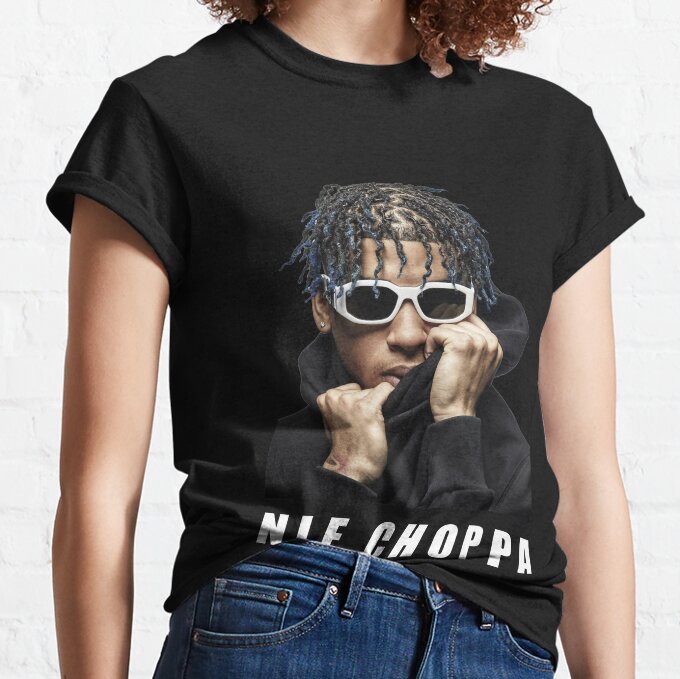 NLE Choppa Rapper Drawing T-Shirt LDU143 3