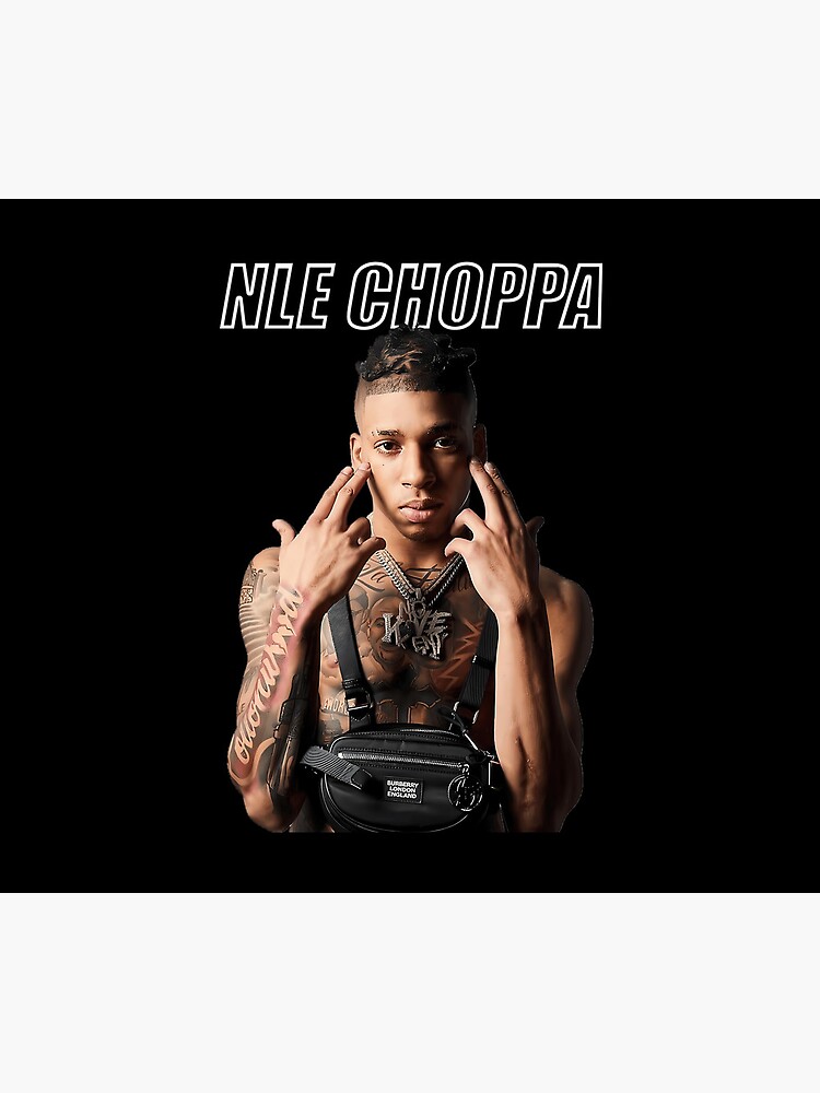 NLE Choppa Rapper Portrait Mouse Pad LDU148 3
