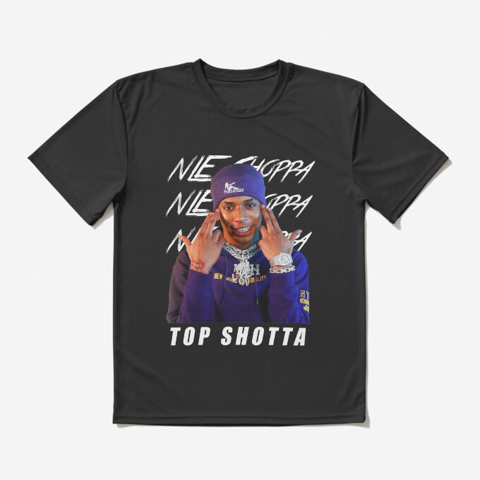 NLE Choppa Rapper Portrait T-Shirt LDU128 5