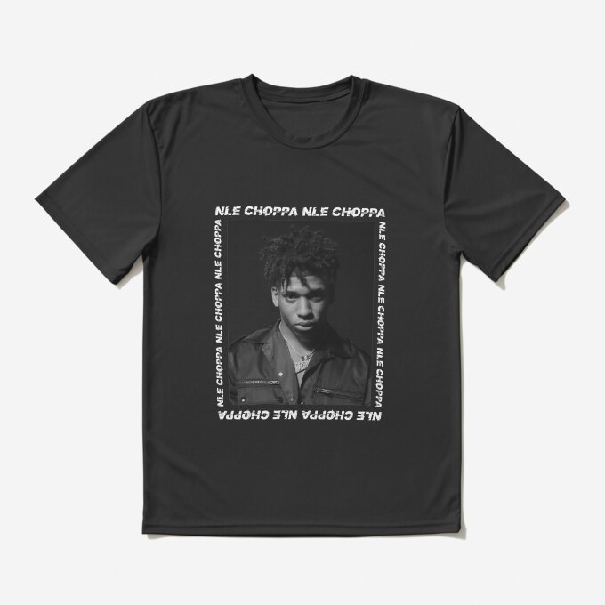 NLE Choppa Rapper Portrait T-Shirt LDU159 5