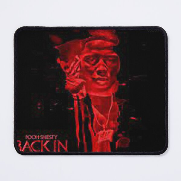Red Blood Skull Gothic Rapper Mouse Pad 2