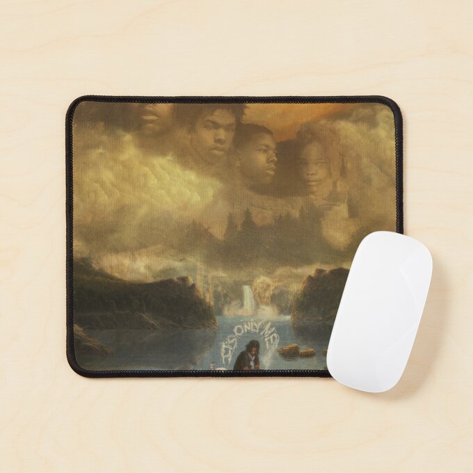 The Only Me Inspirational Quote Mouse Pad 1