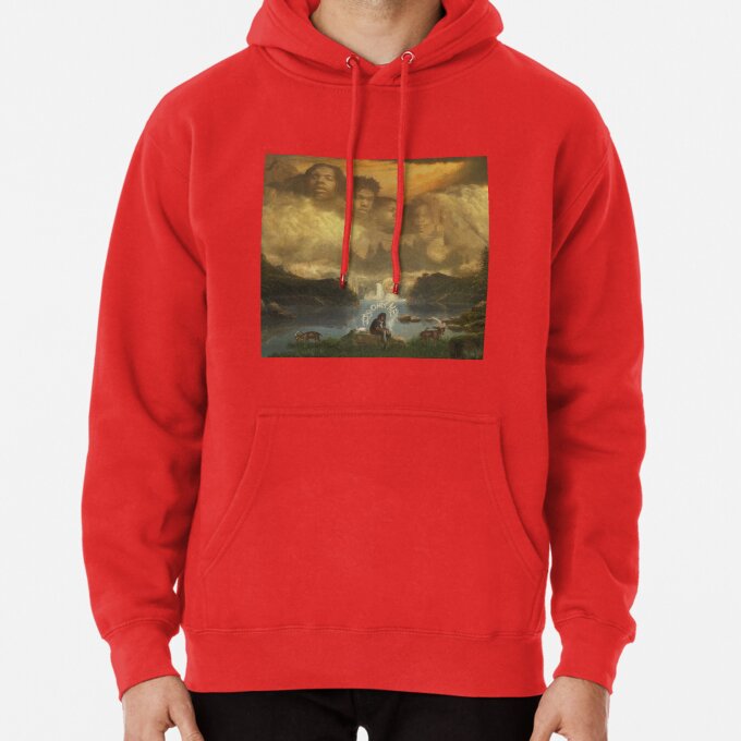 The Only Me Inspirational Quote Pullover Hoodie 9