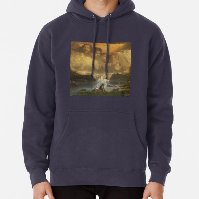 The Only Me Inspirational Quote Pullover Hoodie 7