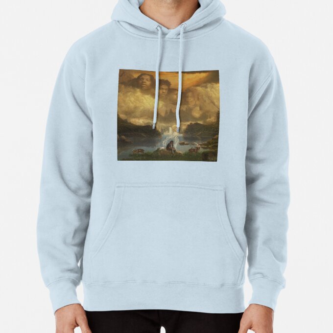 The Only Me Inspirational Quote Pullover Hoodie 8
