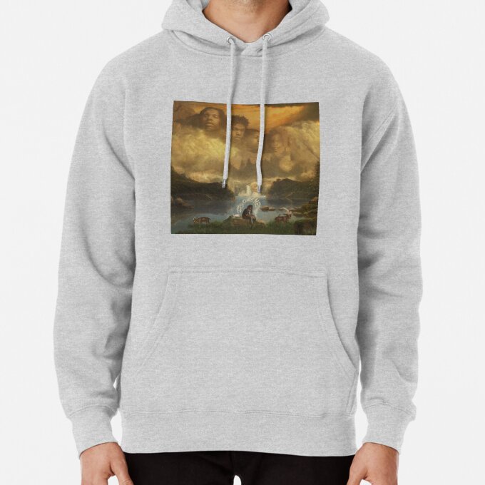 The Only Me Inspirational Quote Pullover Hoodie 1