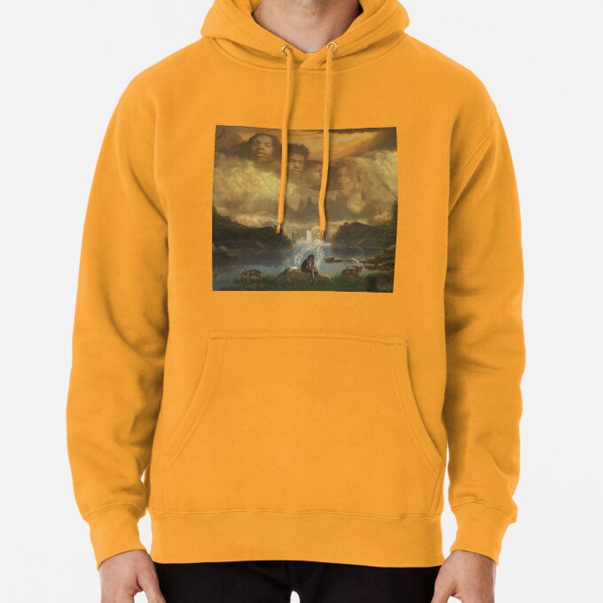 The Only Me Inspirational Quote Pullover Hoodie 10
