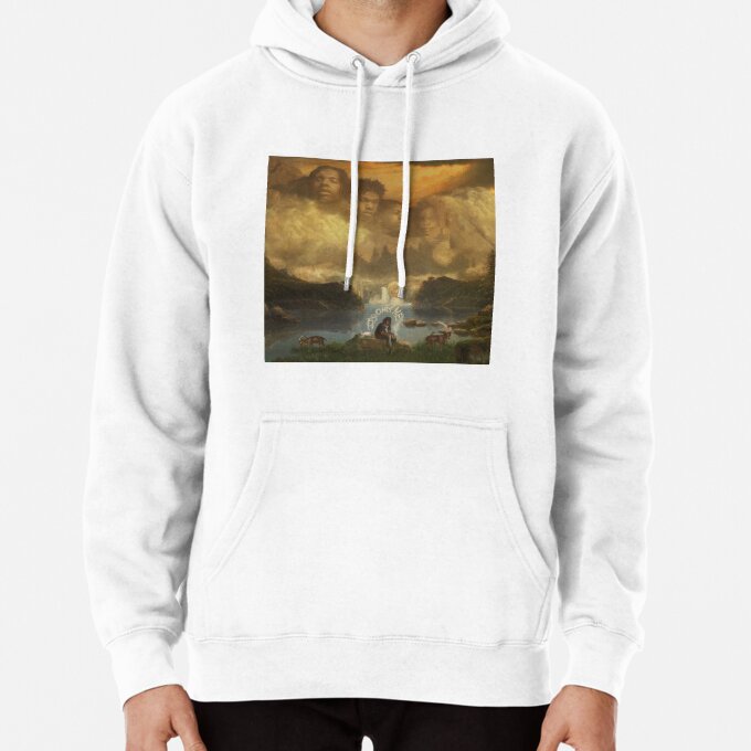 The Only Me Inspirational Quote Pullover Hoodie 5