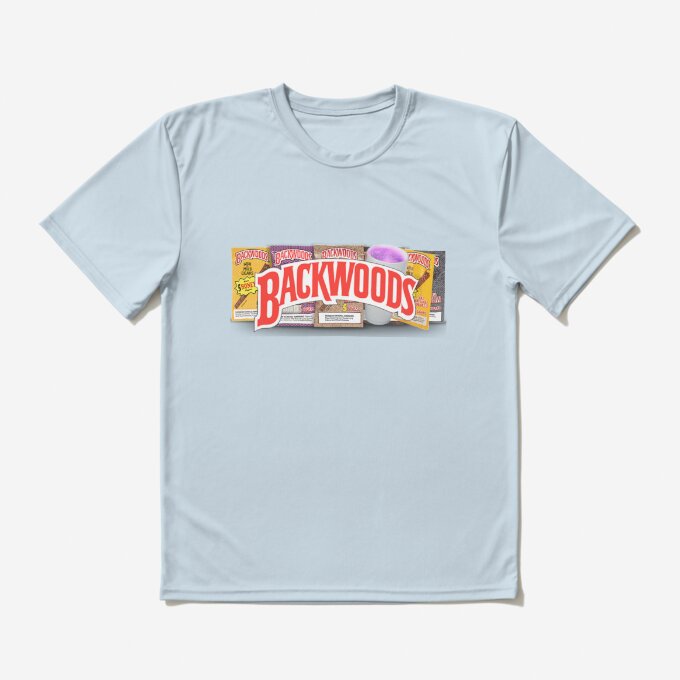 Vintage Hip Hop Backwoods Graphic T-Shirt 9