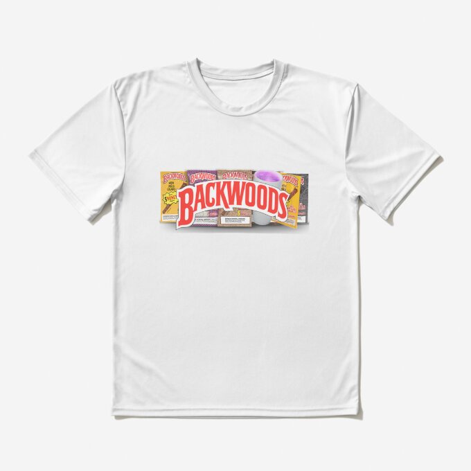 Vintage Hip Hop Backwoods Graphic T-Shirt 6