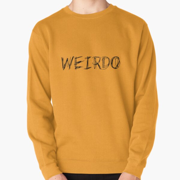 Weirdo Gothic Text Sweatshirt LDU137 10