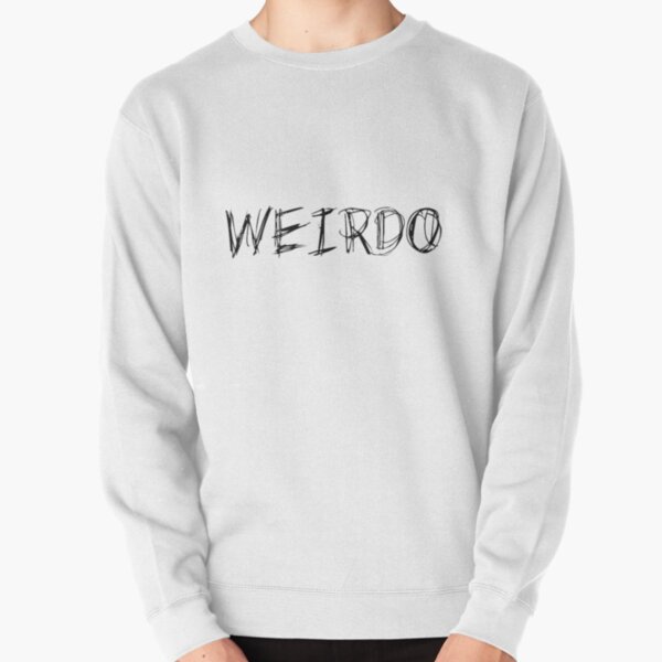 Weirdo Gothic Text Sweatshirt LDU137 1