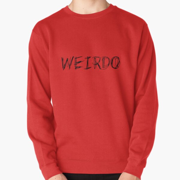 Weirdo Gothic Text Sweatshirt LDU137 9
